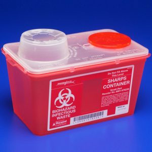 Kendall Chimney Top Sharps Container